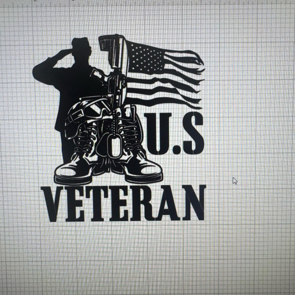 U.S. Veteran Graphic decal